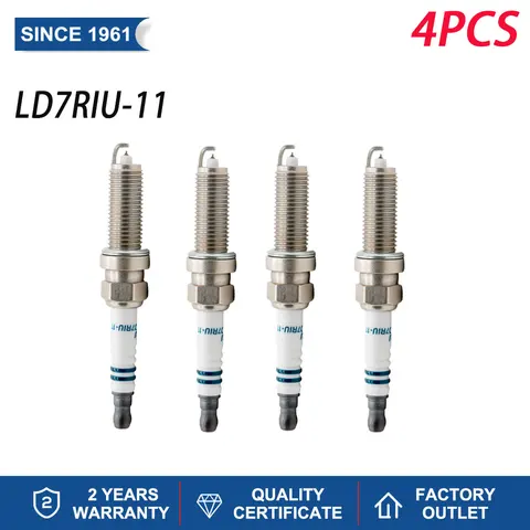 Компоненты двигателей Свечи TORCH LD7RIU-11 Китай Оригинальная свеча зажигания иридиевая для NISSAN TOYOTA MAZDA MERCEDES-BENZ SUBARU