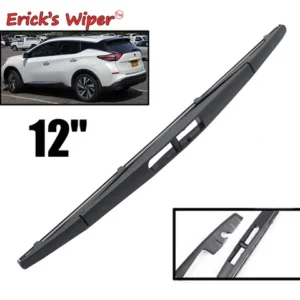 Стеклоочиститель Erick's 12 дюймов, щетка заднего стеклоочистителя для Nissan Murano Z52 MK3 2014-2023, лобовое стекло, лобовое стекло, задняя дверь, автомобильная щетка от дождя